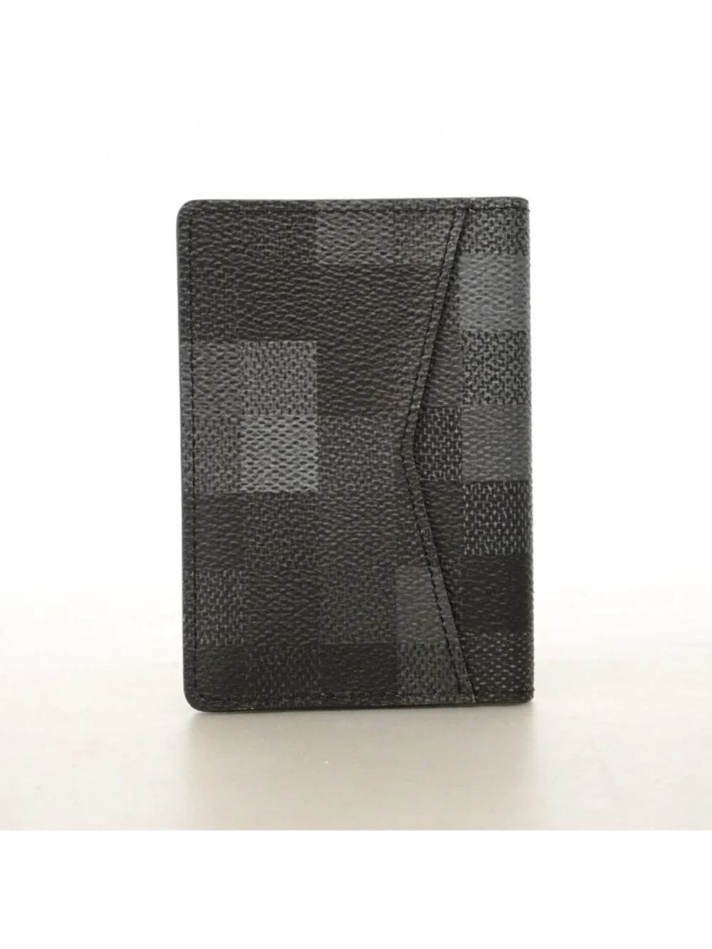 Louis Vuitton Card Case Damoflage Organizer de Poche Noir